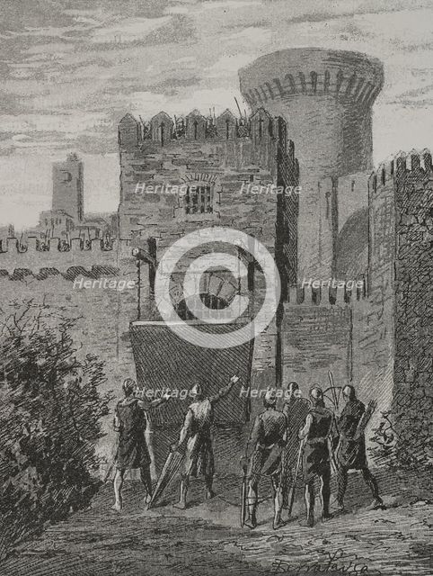 Jacquerie (28 May to 10 August 1358), 1890.  Creator: Joan Serra y Pausas.