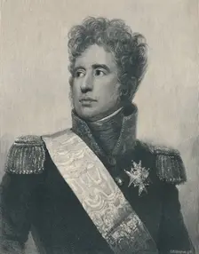 Jacques-Alexandre-Bernard Law, Marquis of Lauriston c1810, (1896). Artist: T Johnson