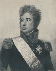 Jacques-Alexandre-Bernard Law, Marquis of Lauriston c1810, (1896). Artist: T Johnson