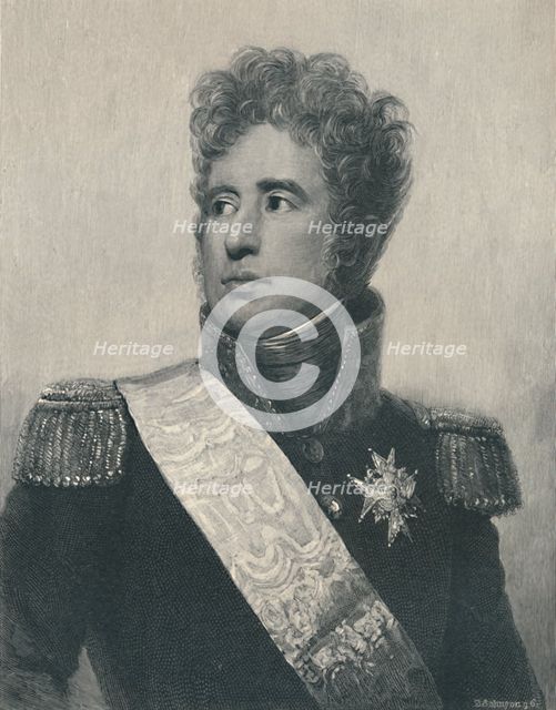 'Jacques-Alexandre-Bernard Law, Marquis of Lauriston', c1810, (1896). Artist: T Johnson.