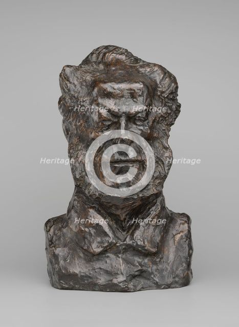 Jacques-Antoine-Adrien, Baron Delort, model c. 1832/1835, cast 1929/1950. Creator: Honore Daumier.