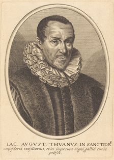 Jacques-Auguste de Thou. Creator: Balthasar Moncornet