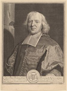 Jacques Benigne Bossuet. Creator: Gerard Edelinck