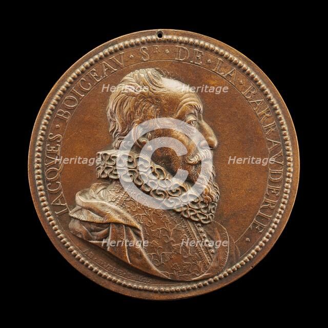 Jacques Boyceau de la Barauderie, c. 1562-1633/1638, [obverse], 1624. Creator: Abraham Dupre.