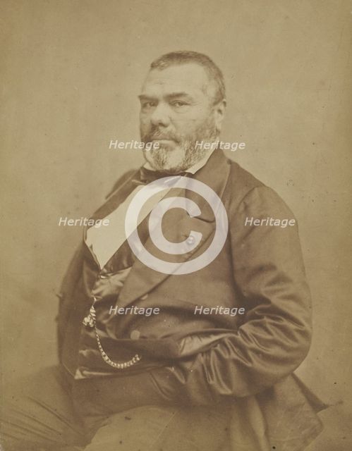 Jacques Crétineau-Joly, 1860-1861. Creator: Nadar.