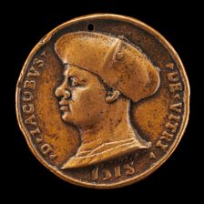 Jacques de Vitry-La Lière, died 1515, Canon, Dean, and Chancellor [obverse], 1518. Creator: Medallist of 1518
