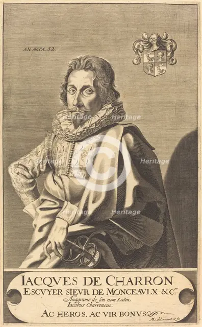 Jacques de Charron. Creator: Michel Lasne.
