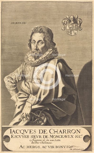 Jacques de Charron. Creator: Michel Lasne.