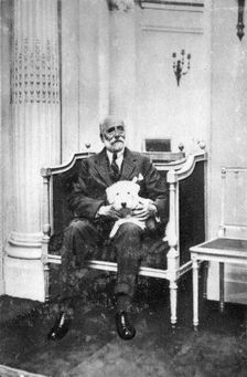 Jacques Doucet, French fashion designer, 1927