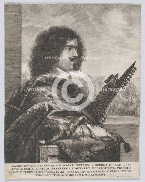 Jacques Gaultier, 17th century. Creator: Jan Lievens.