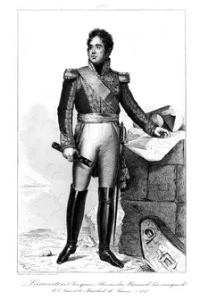 Jacques Lauriston (1768-1828), Marquis de Lauriston, 1839. Creator: Julien Leopold Boilly