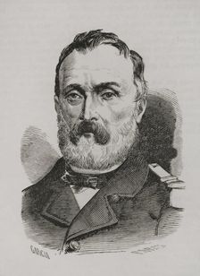 Jacques Léonard Clément-Thomas (1809-1871), French politician and general, 1870. Creator: Marcelo Paris