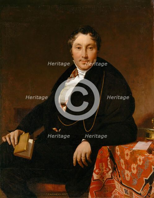 Jacques-Louis Leblanc (1774-1846), 1823. Creator: Jean-Auguste-Dominique Ingres.