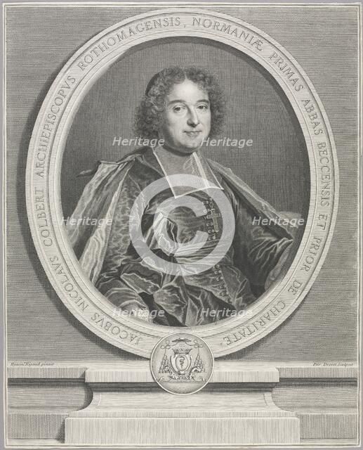 Jacques-Nicolas Colbert. Creator: Pierre Drevet (French, 1663-1738).