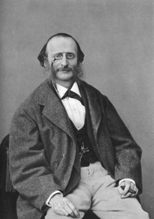 Jacques Offenbach (1819-1880), German-born French composer, cellist and impresario of the romantic Creator: Nadar