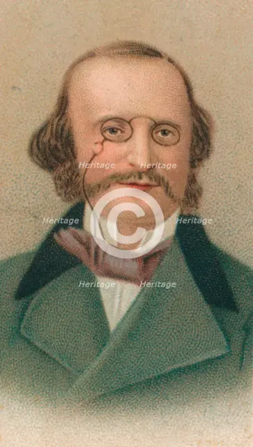 Jacques Offenbach, (1819-1880) German-born French composer, cellist and impresario, 1911. Artist: Unknown