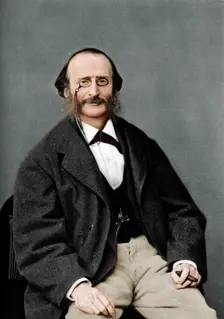 Jacques Offenbach (1819-1880), German-born French composer, cellist and impresario of the romantic Creator: Nadar
