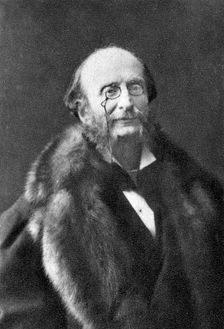 Jacques Offenbach, German-born French composer, 1878