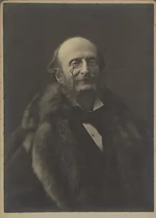 Jacques Offenbach, negative 1875-1879; print 1890-1900. Creators: Nadar, Paul Nadar