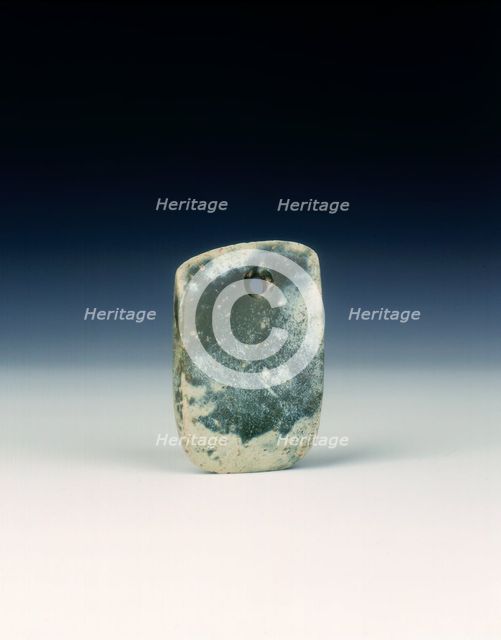 Jade axe, Dawenkou Culture, Neolithic Period, China, c4500-2300 BC. Creator: Unknown.