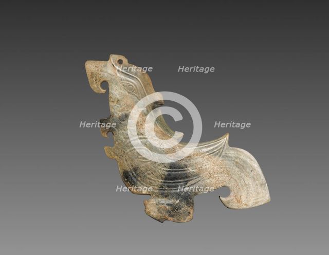 Jade Bird Pendant, c. 1000-mid 900s BC. Creator: Unknown.