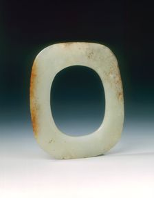 Jade bracelet, Neolithic, Hongshan culture, China, c3500-2200 BC. Creator: Unknown