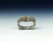 Jade buckle, China, 8th-12th century