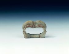 Jade buckle, China, 8th-12th century. Creator: Unknown