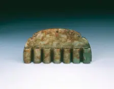 Jade chatelaine with cockatoos, Liao or Northern Song dynasty, China, 10th-11th century. Creator: Unknown