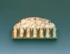 Jade chatelaine with cockatoos, Liao or Northern Song dynasty, China, 10th-11th century. Creator: Unknown