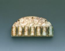 Jade chatelaine with cockatoos, Liao or Northern Song dynasty, China, 10th-11th century