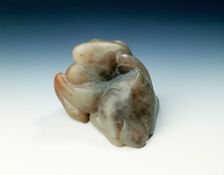 Jade deer with broad tail, late Tang, Five Dynasties period or early Liao dynasty, China, 845-950