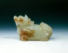 Jade dragon-headed tortoise, Yuan dynasty-early Ming dynasty, China, 1279-1499. Creator: Unknown