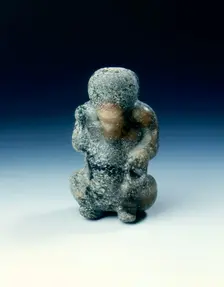 Jade dwarf, Six Dynasties period, China, 220-589. Creator: Unknown