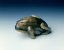 Jade frog, Late Ming dynasty, China, 1550-1644. Creator: Unknown