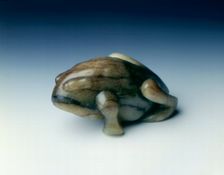 Jade frog, Late Ming dynasty, China, 1550-1644. Creator: Unknown
