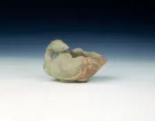 Jade goose cup, Ming dynasty, China, 1368-1644. Creator: Unknown
