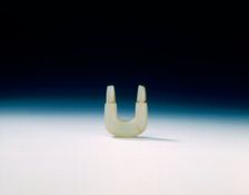 Jade nose plug, Han dynasty, China, 206 BC-220 AD. Creator: Unknown