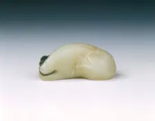 Jade recumbent horse, Southern Song dynasty, China, 1127-1279. Creator: Unknown