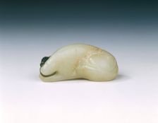 Jade recumbent horse, Southern Song dynasty, China, 1127-1279. Creator: Unknown