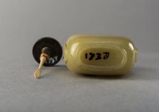 Jade snuff bottle, China, Qing dynasty, 1644-1911. Creator: Unknown