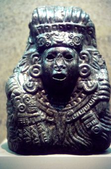 Jade statue of Quetzalcoatl, Aztec 1350-1521