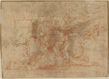 Jael and Cisera? [verso], c. 1524/1527. Creator: Parmigianino