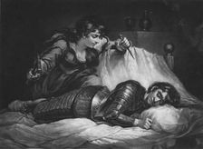 Jael and Sisera - Judges Chapter 4 1825. Creator: Thomas Goff Lupton