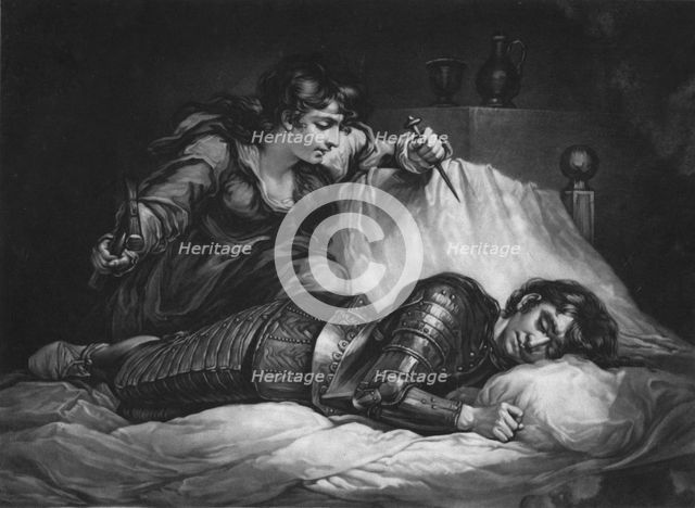 'Jael and Sisera - Judges Chapter 4', 1825. Creator: Thomas Goff Lupton.