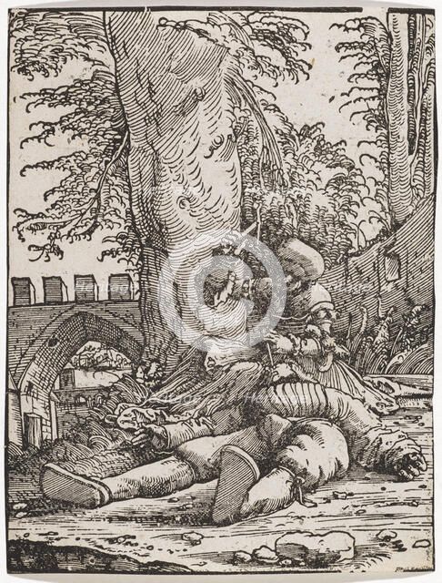 Jael kills Sisera, c. 1523. Creator: Altdorfer, Albrecht (c. 1480-1538).