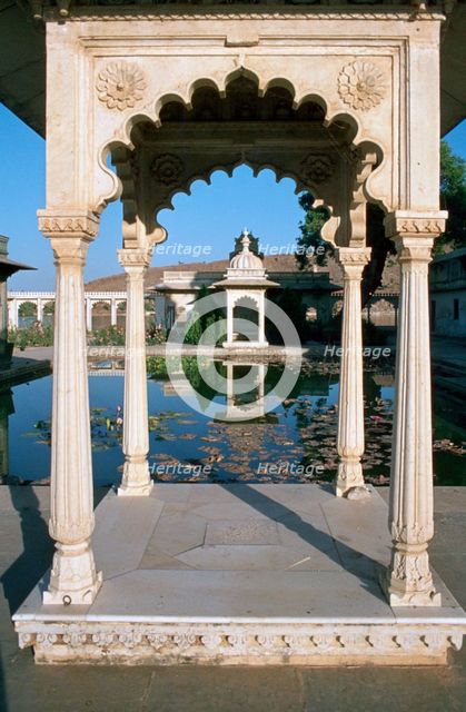 Jag Mandir, Udaipur, Rajasthan, India. Creator: Vivienne Sharp.