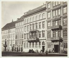Jägerzeile No. 39, Wohnhaus des Herrn Stef. Mayerhofer, 1860s. Creator: Unknown
