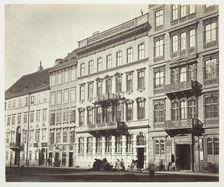 Jägerzeile No. 39, Wohnhaus des Herrn Stef. Mayerhofer, 1860s. Creator: Unknown
