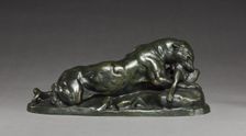 Jaguar, c. 1850. Creator: Antoine-Louis Barye (French, 1796-1875)